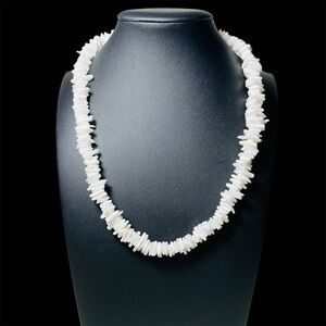White Puka Shell Necklace